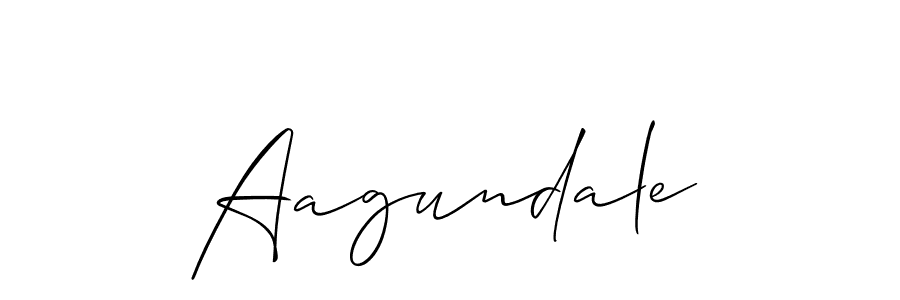 if you are searching for the best signature style for your name Aagundale. so please give up your signature search. here we have designed multiple signature styles  using Allison_Script. Aagundale signature style 2 images and pictures png