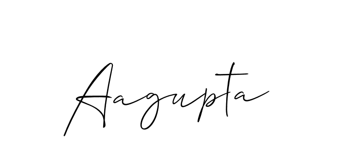 How to make Aagupta name signature. Use Allison_Script style for creating short signs online. This is the latest handwritten sign. Aagupta signature style 2 images and pictures png