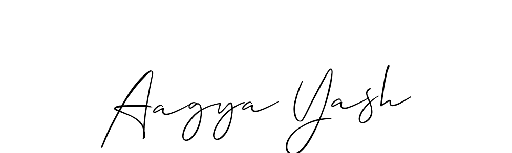 This is the best signature style for the Aagya Yash name. Also you like these signature font (Allison_Script). Mix name signature. Aagya Yash signature style 2 images and pictures png
