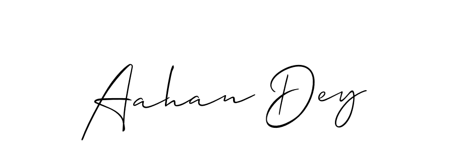 Make a beautiful signature design for name Aahan Dey. Use this online signature maker to create a handwritten signature for free. Aahan Dey signature style 2 images and pictures png