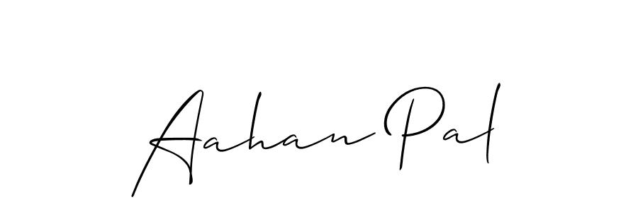 Make a beautiful signature design for name Aahan Pal. Use this online signature maker to create a handwritten signature for free. Aahan Pal signature style 2 images and pictures png