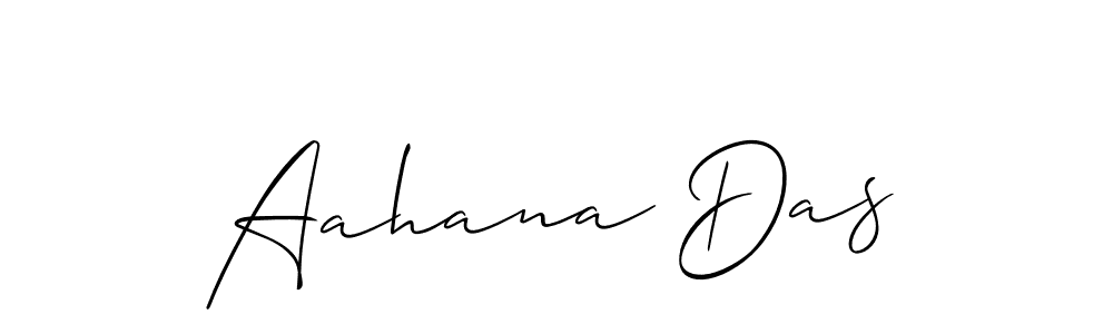 How to Draw Aahana Das signature style? Allison_Script is a latest design signature styles for name Aahana Das. Aahana Das signature style 2 images and pictures png