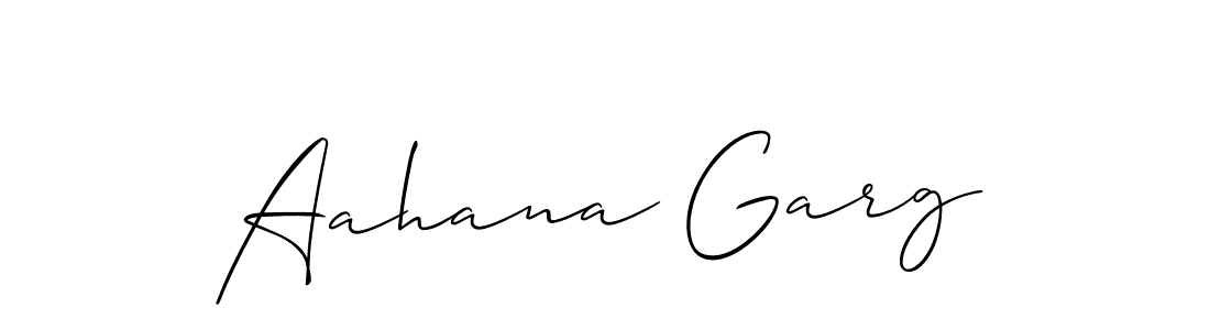 See photos of Aahana Garg official signature by Spectra . Check more albums & portfolios. Read reviews & check more about Allison_Script font. Aahana Garg signature style 2 images and pictures png