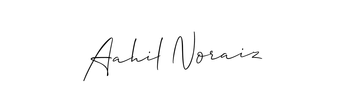 Best and Professional Signature Style for Aahil Noraiz. Allison_Script Best Signature Style Collection. Aahil Noraiz signature style 2 images and pictures png