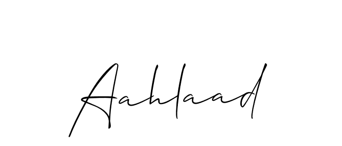 Best and Professional Signature Style for Aahlaad. Allison_Script Best Signature Style Collection. Aahlaad signature style 2 images and pictures png