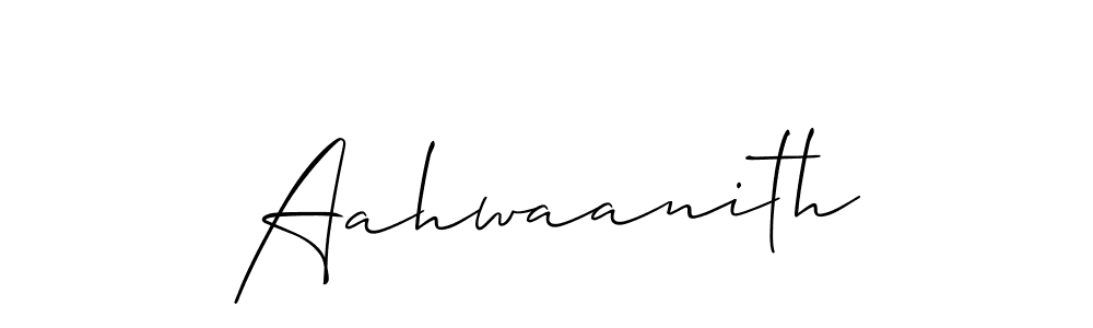 Make a short Aahwaanith signature style. Manage your documents anywhere anytime using Allison_Script. Create and add eSignatures, submit forms, share and send files easily. Aahwaanith signature style 2 images and pictures png
