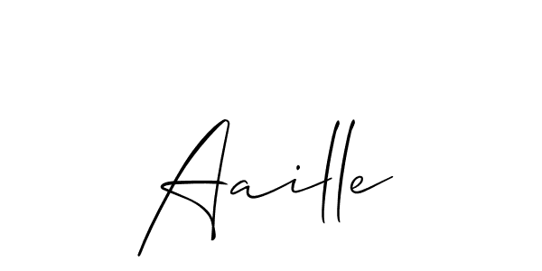 You can use this online signature creator to create a handwritten signature for the name Aaille. This is the best online autograph maker. Aaille signature style 2 images and pictures png