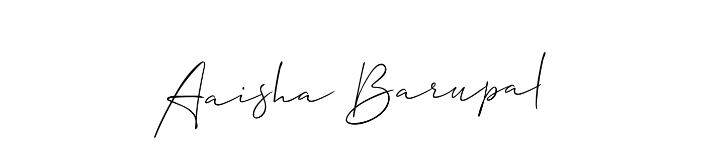 How to Draw Aaisha Barupal signature style? Allison_Script is a latest design signature styles for name Aaisha Barupal. Aaisha Barupal signature style 2 images and pictures png
