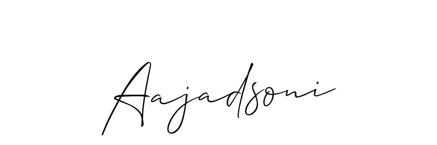 Check out images of Autograph of Aajadsoni name. Actor Aajadsoni Signature Style. Allison_Script is a professional sign style online. Aajadsoni signature style 2 images and pictures png