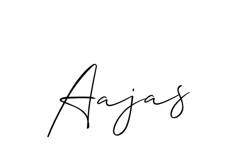 How to Draw Aajas signature style? Allison_Script is a latest design signature styles for name Aajas. Aajas signature style 2 images and pictures png