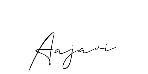 Make a beautiful signature design for name Aajavi. With this signature (Allison_Script) style, you can create a handwritten signature for free. Aajavi signature style 2 images and pictures png