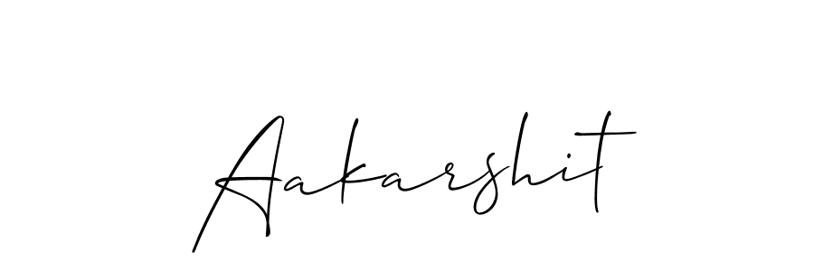 Aakarshit stylish signature style. Best Handwritten Sign (Allison_Script) for my name. Handwritten Signature Collection Ideas for my name Aakarshit. Aakarshit signature style 2 images and pictures png