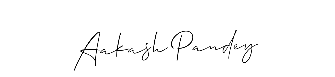 The best way (Allison_Script) to make a short signature is to pick only two or three words in your name. The name Aakash Pandey include a total of six letters. For converting this name. Aakash Pandey signature style 2 images and pictures png