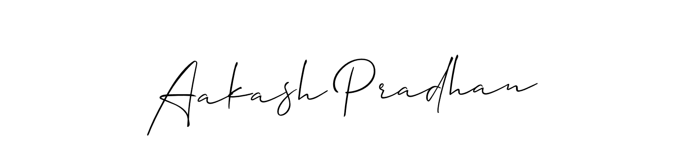 if you are searching for the best signature style for your name Aakash Pradhan. so please give up your signature search. here we have designed multiple signature styles  using Allison_Script. Aakash Pradhan signature style 2 images and pictures png