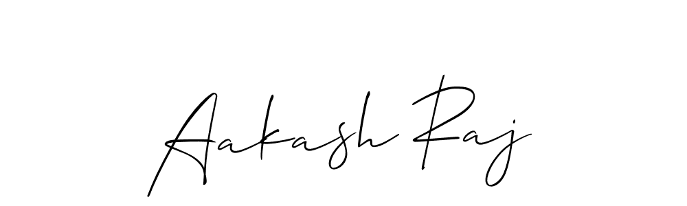 You should practise on your own different ways (Allison_Script) to write your name (Aakash Raj) in signature. don't let someone else do it for you. Aakash Raj signature style 2 images and pictures png