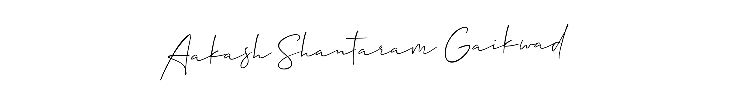It looks lik you need a new signature style for name Aakash Shantaram Gaikwad. Design unique handwritten (Allison_Script) signature with our free signature maker in just a few clicks. Aakash Shantaram Gaikwad signature style 2 images and pictures png