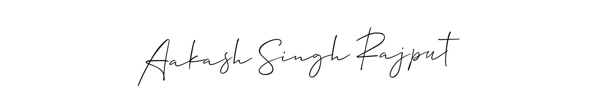 It looks lik you need a new signature style for name Aakash Singh Rajput. Design unique handwritten (Allison_Script) signature with our free signature maker in just a few clicks. Aakash Singh Rajput signature style 2 images and pictures png