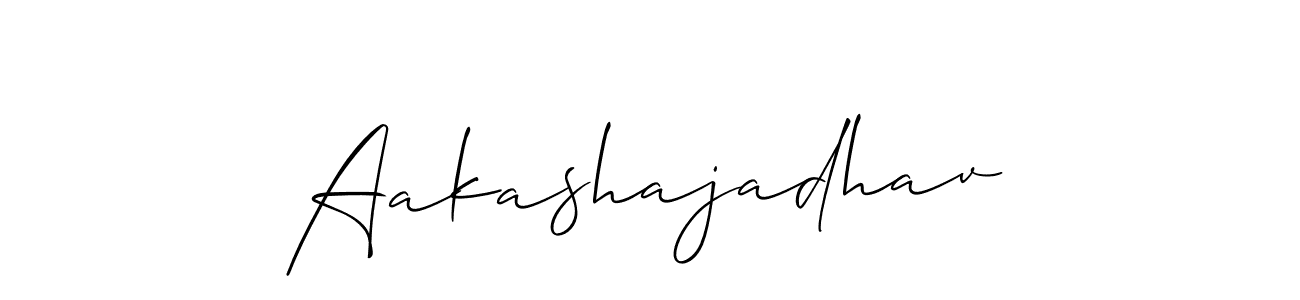 Best and Professional Signature Style for Aakashajadhav. Allison_Script Best Signature Style Collection. Aakashajadhav signature style 2 images and pictures png