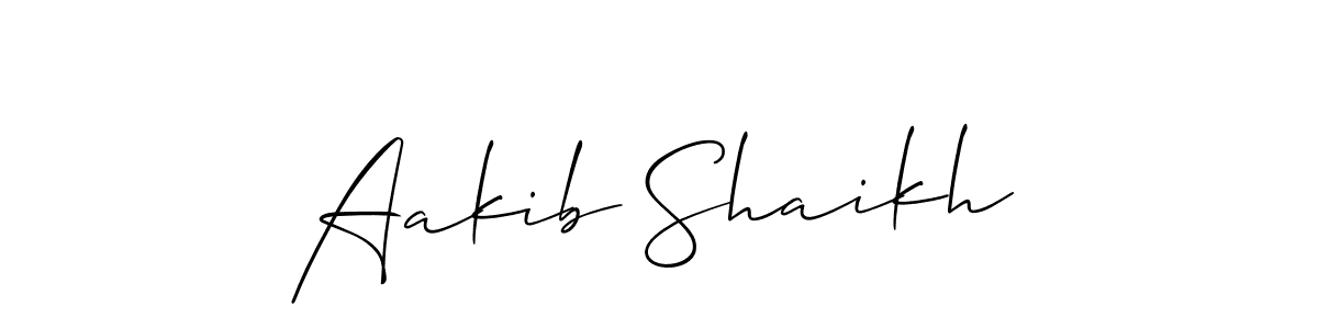 Make a beautiful signature design for name Aakib Shaikh. Use this online signature maker to create a handwritten signature for free. Aakib Shaikh signature style 2 images and pictures png