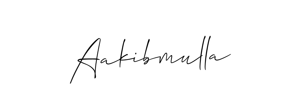 You should practise on your own different ways (Allison_Script) to write your name (Aakibmulla) in signature. don't let someone else do it for you. Aakibmulla signature style 2 images and pictures png