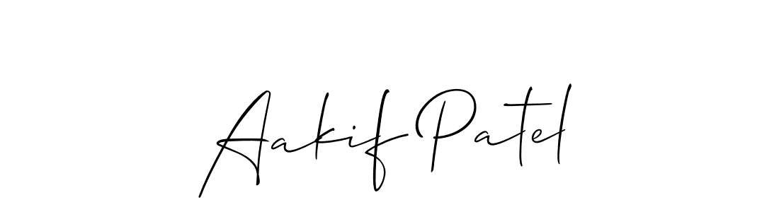 Also You can easily find your signature by using the search form. We will create Aakif Patel name handwritten signature images for you free of cost using Allison_Script sign style. Aakif Patel signature style 2 images and pictures png