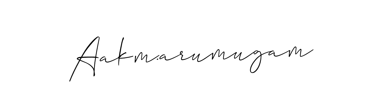 Also You can easily find your signature by using the search form. We will create Aakm.arumugam name handwritten signature images for you free of cost using Allison_Script sign style. Aakm.arumugam signature style 2 images and pictures png