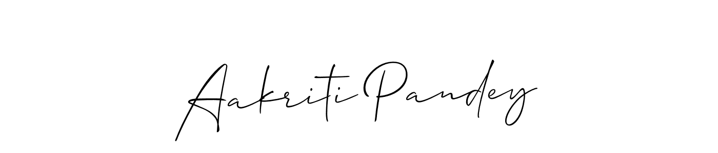 Best and Professional Signature Style for Aakriti Pandey. Allison_Script Best Signature Style Collection. Aakriti Pandey signature style 2 images and pictures png