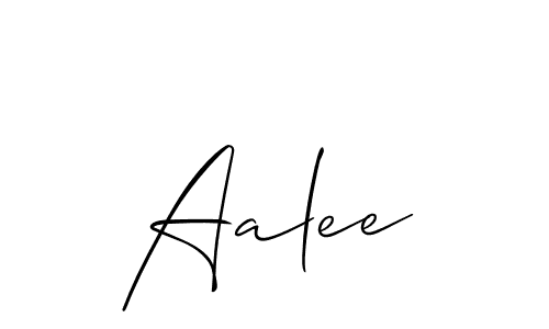 How to Draw Aalee signature style? Allison_Script is a latest design signature styles for name Aalee. Aalee signature style 2 images and pictures png