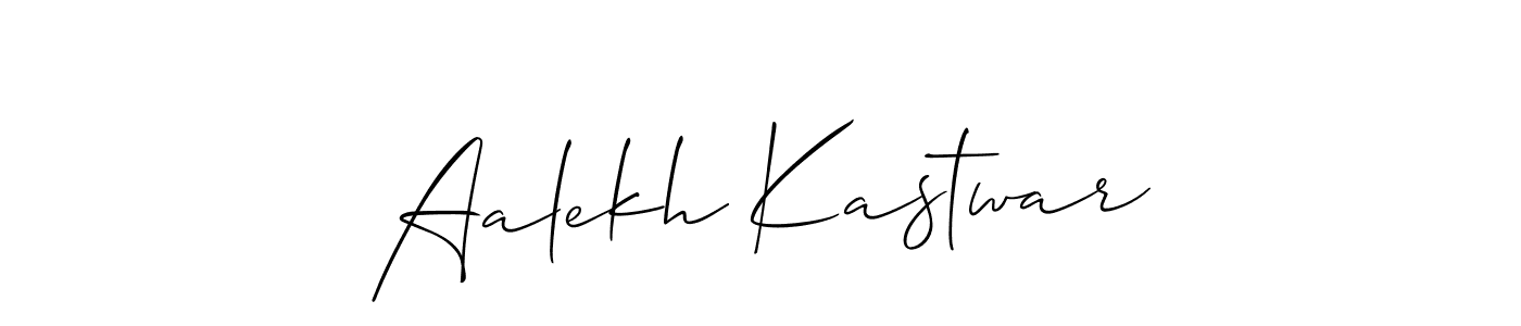 Make a beautiful signature design for name Aalekh Kastwar. Use this online signature maker to create a handwritten signature for free. Aalekh Kastwar signature style 2 images and pictures png