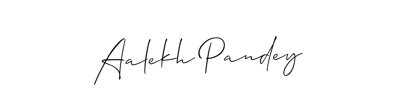 Similarly Allison_Script is the best handwritten signature design. Signature creator online .You can use it as an online autograph creator for name Aalekh Pandey. Aalekh Pandey signature style 2 images and pictures png