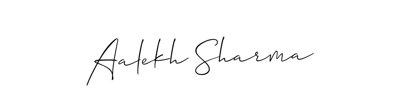 Here are the top 10 professional signature styles for the name Aalekh Sharma. These are the best autograph styles you can use for your name. Aalekh Sharma signature style 2 images and pictures png