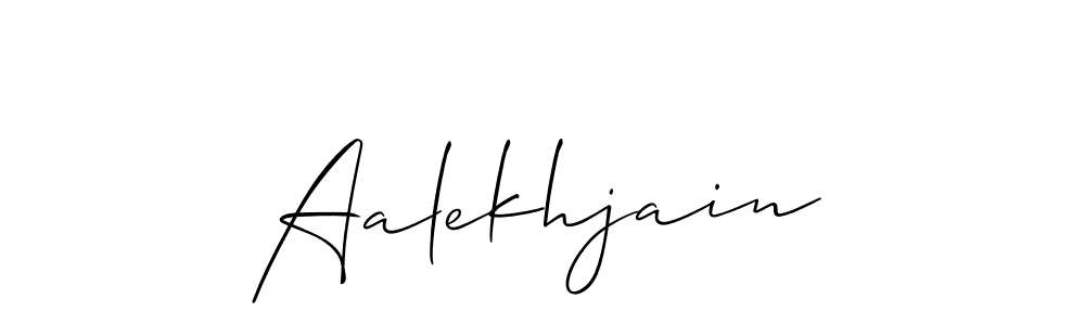 You can use this online signature creator to create a handwritten signature for the name Aalekhjain. This is the best online autograph maker. Aalekhjain signature style 2 images and pictures png