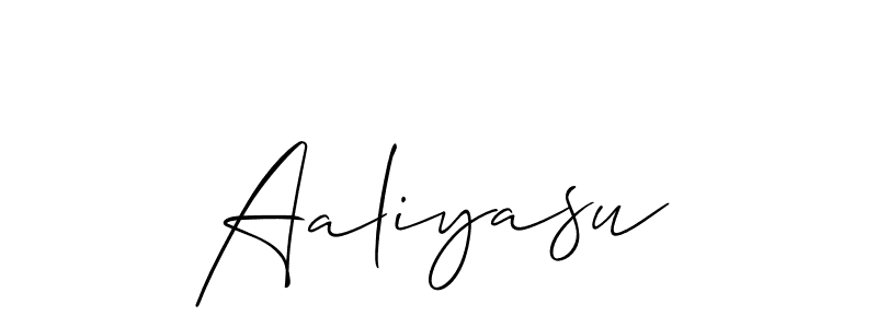 How to Draw Aaliyasu signature style? Allison_Script is a latest design signature styles for name Aaliyasu. Aaliyasu signature style 2 images and pictures png