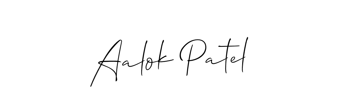 This is the best signature style for the Aalok Patel name. Also you like these signature font (Allison_Script). Mix name signature. Aalok Patel signature style 2 images and pictures png