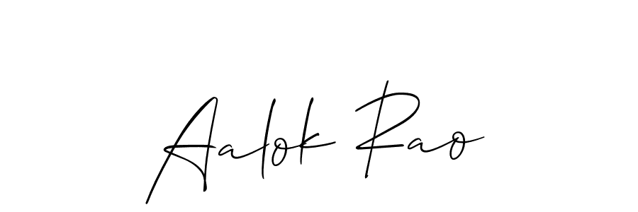 Similarly Allison_Script is the best handwritten signature design. Signature creator online .You can use it as an online autograph creator for name Aalok Rao. Aalok Rao signature style 2 images and pictures png