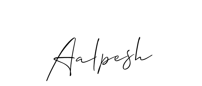 Best and Professional Signature Style for Aalpesh. Allison_Script Best Signature Style Collection. Aalpesh signature style 2 images and pictures png