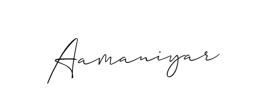 Once you've used our free online signature maker to create your best signature Allison_Script style, it's time to enjoy all of the benefits that Aamaniyar name signing documents. Aamaniyar signature style 2 images and pictures png