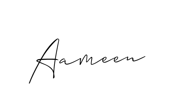 Similarly Allison_Script is the best handwritten signature design. Signature creator online .You can use it as an online autograph creator for name Aameen. Aameen signature style 2 images and pictures png