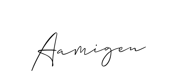 Aamigen stylish signature style. Best Handwritten Sign (Allison_Script) for my name. Handwritten Signature Collection Ideas for my name Aamigen. Aamigen signature style 2 images and pictures png