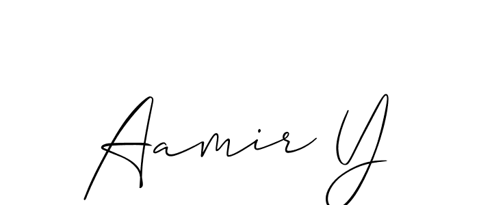 See photos of Aamir Y official signature by Spectra . Check more albums & portfolios. Read reviews & check more about Allison_Script font. Aamir Y signature style 2 images and pictures png