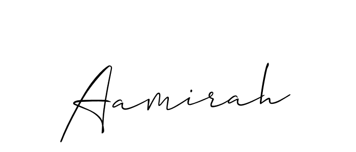 Also You can easily find your signature by using the search form. We will create Aamirah name handwritten signature images for you free of cost using Allison_Script sign style. Aamirah signature style 2 images and pictures png