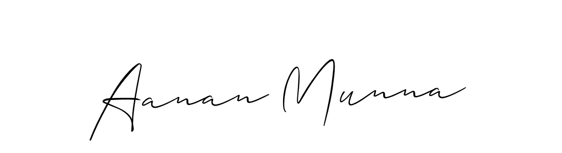 This is the best signature style for the Aanan Munna name. Also you like these signature font (Allison_Script). Mix name signature. Aanan Munna signature style 2 images and pictures png