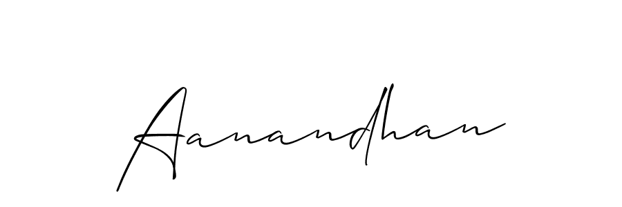 Also You can easily find your signature by using the search form. We will create Aanandhan name handwritten signature images for you free of cost using Allison_Script sign style. Aanandhan signature style 2 images and pictures png