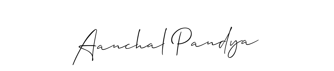 Here are the top 10 professional signature styles for the name Aanchal Pandya. These are the best autograph styles you can use for your name. Aanchal Pandya signature style 2 images and pictures png