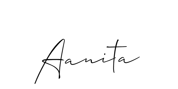 Once you've used our free online signature maker to create your best signature Allison_Script style, it's time to enjoy all of the benefits that Aanita name signing documents. Aanita signature style 2 images and pictures png