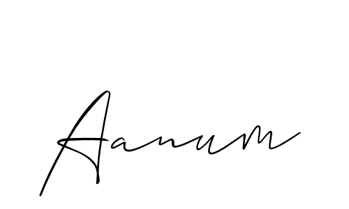 Allison_Script is a professional signature style that is perfect for those who want to add a touch of class to their signature. It is also a great choice for those who want to make their signature more unique. Get Aanum name to fancy signature for free. Aanum signature style 2 images and pictures png