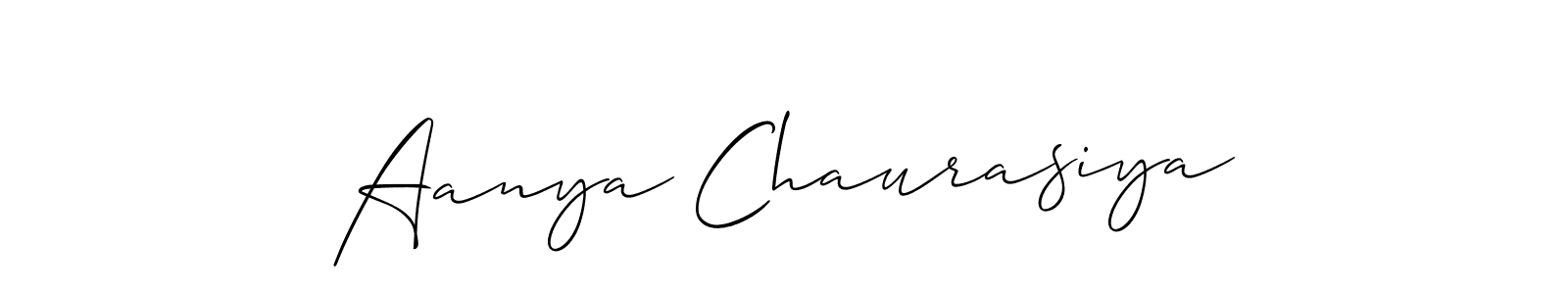 Best and Professional Signature Style for Aanya Chaurasiya. Allison_Script Best Signature Style Collection. Aanya Chaurasiya signature style 2 images and pictures png