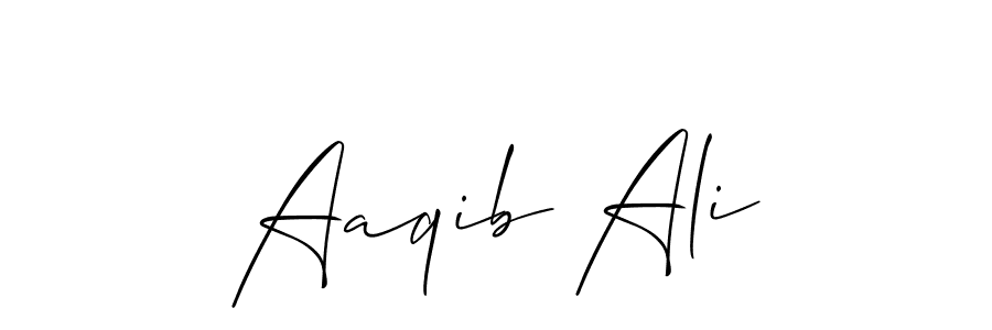 Make a beautiful signature design for name Aaqib Ali. Use this online signature maker to create a handwritten signature for free. Aaqib Ali signature style 2 images and pictures png