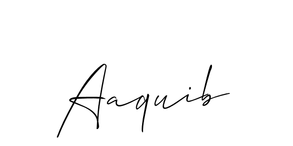 Also You can easily find your signature by using the search form. We will create Aaquib name handwritten signature images for you free of cost using Allison_Script sign style. Aaquib signature style 2 images and pictures png