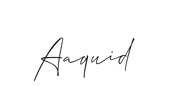 Similarly Allison_Script is the best handwritten signature design. Signature creator online .You can use it as an online autograph creator for name Aaquid. Aaquid signature style 2 images and pictures png